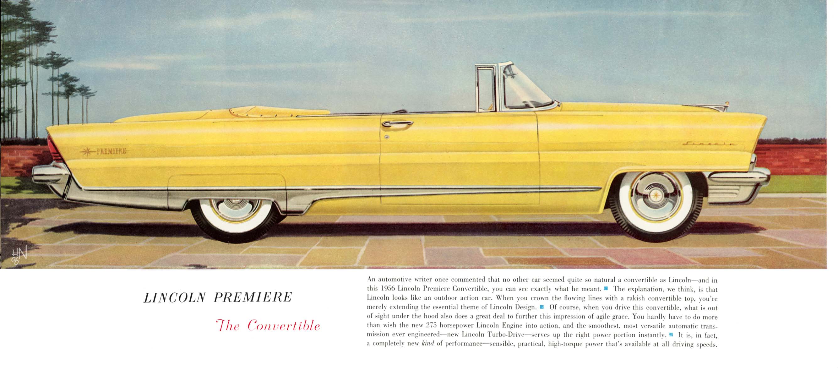 1956 Lincoln Brochure Page 3